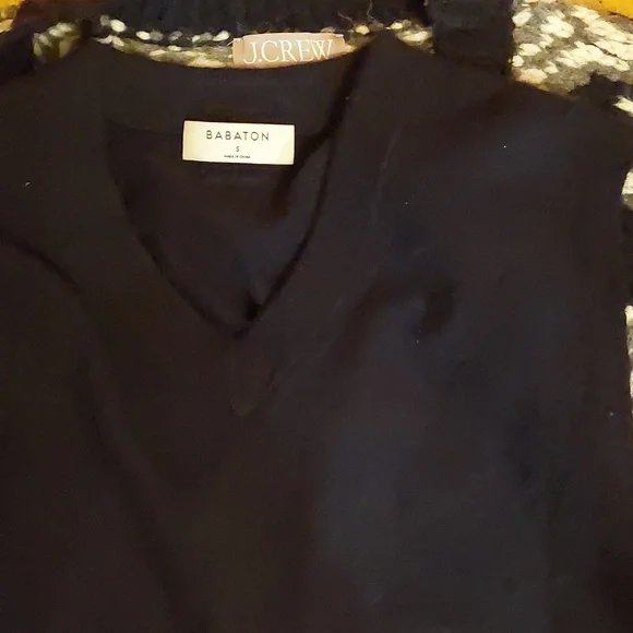 Bundle J Crew Fair Isle Cardigan & Babaton Cashmere Vest S - Picture 12 of 15